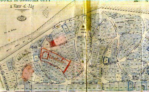 original map of Garden City circa 1904