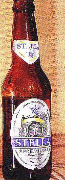 Stella beer bottle