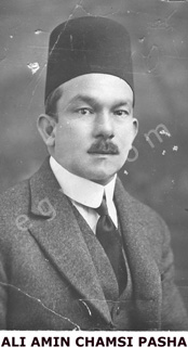 Chamsi Pasha in Ygen Cabinet