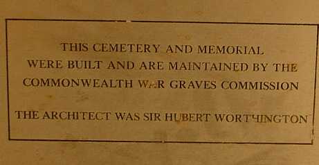 architect's plaque