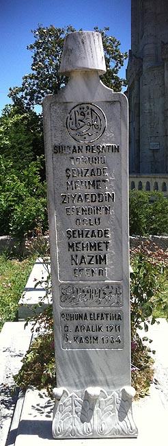 nazim efendi tomb